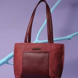 Shoulder Bag with External Zip Pocket-image-36