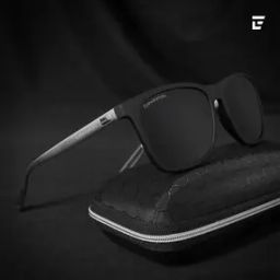 Full-Rim Polarized Square Sunglasses-Barkley-20
