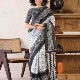 Women Printed Pre-Stitched Saree-picture-17
