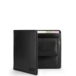 Men Logo Embossed Bi-Fold Wallet-18
