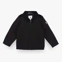 Boys Diamond Quilted Zip-Front Jacket-18