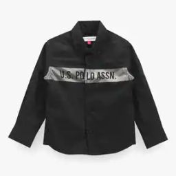 Boys Brand Print Regular Fit Shirt-picture-27