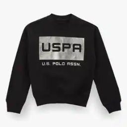 Boys Brand Print Regular Fit Cotton Round-Neck Sweatshirt-33