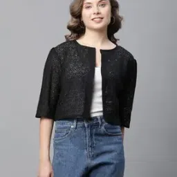 Women Cotton Regular Fit Shrug-picture-25