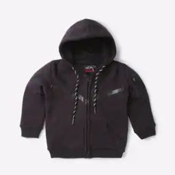 Zip-Front Hoodie with Split Kangaroo Pocket-picture-16