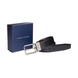 Men Reversible Belt with Tang-Buckle Closure-picture-7