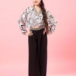 Girls Printed Top with Bottomwear-image-38