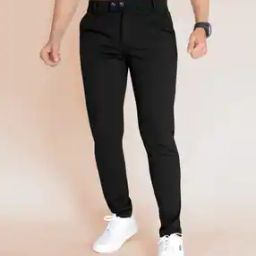 Men Slim Fit Flat-Front Pants-picture-27