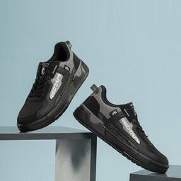 Men Low-Top Lace-Up Casual Shoes-image-2