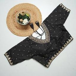 Women Embellished Back-Open Blouse-image-98