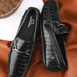 carlton london Men Loafers with PU Upper-picture-34