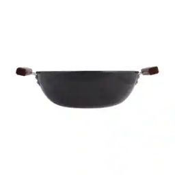Ebony Hard Anodized Wok with Lid 2.7L-2