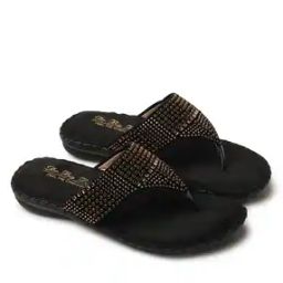 Embellished V-Strap Sandals-image-11