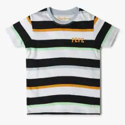 Boys Striped Crew-Neck T-Shirt-picture-20