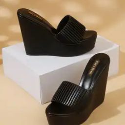 Open-Toe Slip-On Heeled Sandals-image-47