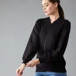 Cotton Zip-Front Bomber Jacket-picture-35
