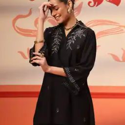Women Embroidered Tailored Fit Top-picture-29