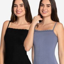 Pack of 2 Camisole with Square Neck-image-11