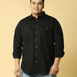 thomas scott Men Spread-Collar Slim Fit Shirt-picture-12