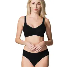 Side Support Panel & No Spill Comfort Bra-77