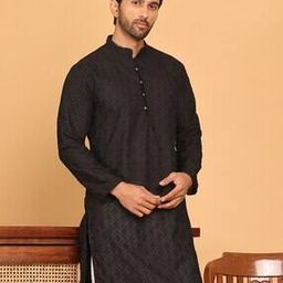 Men Embroidery Long Kurta-image-45