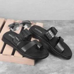 Men Slip-on Sandals with Leather Upper-image-29
