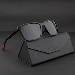 3103 Polarised Lens Full-Rim Wayfarer Sunglasses-image-4