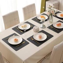 Set of 6 Waterproof Anti-Slip Placemats-image-20