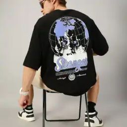 Men Printed Oversized Fit Crew-Neck T-Shirt-image-57