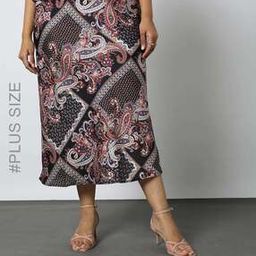 Women Paisley Print Skirts-49