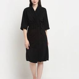 Bathrobe with Front Pocket-20