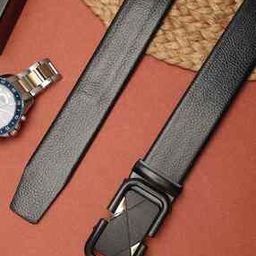 Men Buckle Belt with Auto-Lock Closure-image-8