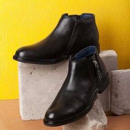 id Men Round-Toe Slip-On Boots-picture-29