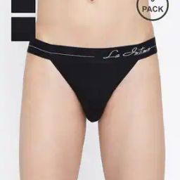 Pack of 3 Men Briefs with Elasticated Waist-image-15
