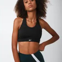 Logo Print Core Padded Sports Bra-picture-13