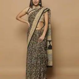 Printed Pure Cotton Saree-image-83