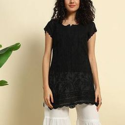 Women Embroidered A-Line Kurta-image-101