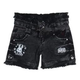 Graphic Print Slim Fir Hot Pants-picture-30