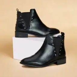 Women Embellished Ankle-Length Boots-image-65