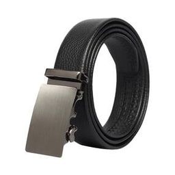Men Slim Belt with Auto Lock Buckle Closure-44