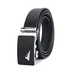 Men Slim Belt with Auto Lock Buckle Closure-image-66
