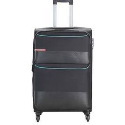 Men Typographic Print Trolley Bag with TSA Lock-1