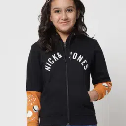 Brand Typography Zip-Front Hoodie-image-50