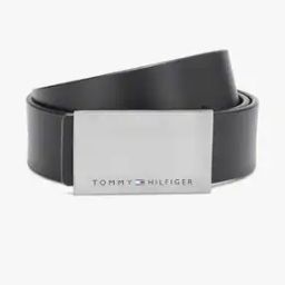 tommy hilfiger Genuine Leather Belt with Buckle Closure-picture-2