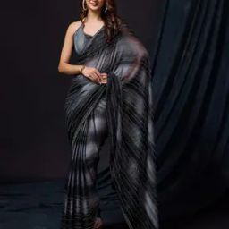 trendmalls Women Embellished Saree with Contrast Border-picture-48