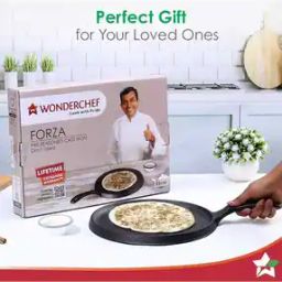 Forza Pre-Seasoned Cast-Iron Dosa Tawa-18