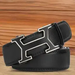 Men Slim Belt with Auto Lock Buckle Closure-image-99