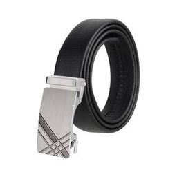 Men Slim Belt with Auto Lock Buckle Closure-image-74