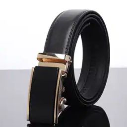 Men Slim Belt with Auto Lock Buckle Closure-image-126