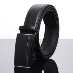 Men Slim Belt with Auto Lock Buckle Closure-image-131